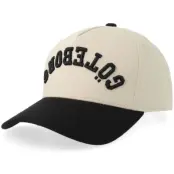 Iconic - Beige adjustable Keps - Göteborg Upside Down Stone/Black Adjustable @ Hatstore