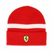 Formula One - Motor Röd cuff Beanie - Knitted Red Cuff - Ferrari @ Hatstore