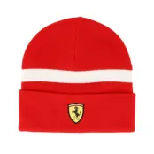 Formula One - Motor Röd cuff Beanie - Knitted Red Cuff - Ferrari @ Hatstore