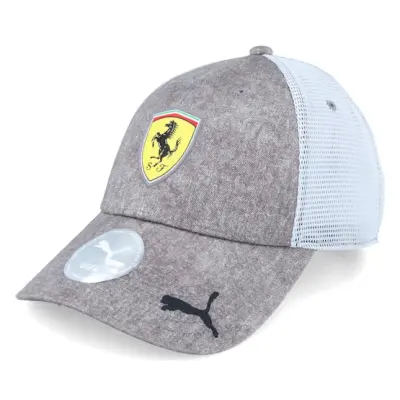 Formula One - Motor Grå adjustable Keps - Ferrari F1 25 Dawn Heather Grey Trucker @ Hatstore