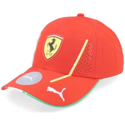 Formula One - Motor Röd adjustable Keps - Ferrari F1 24 Puma Team Burnt Red Adjustable @ Hatstore