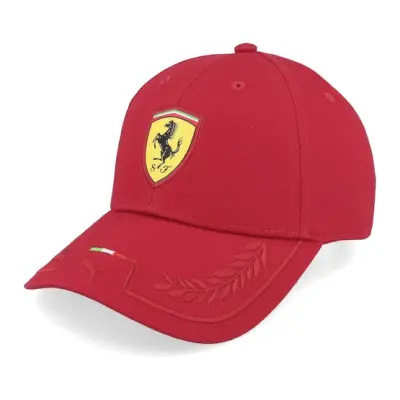 Formula One - Motor Röd adjustable Keps - Ferrari F1 25 Italian Puma Dark Cherry Adjustable @ Hatstore
