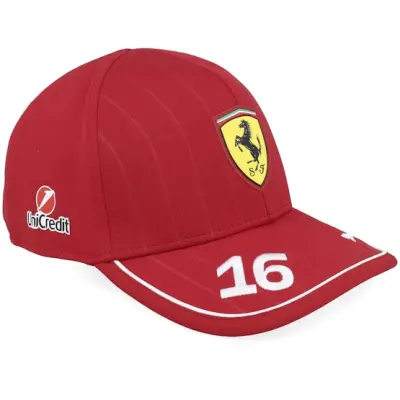 Formula One - Motor Röd adjustable Keps - Ferrari F1 25 Leclerc Puma Dark Cherry Adjustable @ Hatstore
