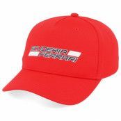 Formula One - Motor Röd adjustable Keps - Ferrari Fw Kids Scuderia Logo Bb Cap Red Adjustable @ Hatstore