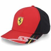 Formula One - Motor Röd adjustable Keps - Ferrari Sainz Lc Red/Black Adjustable @ Hatstore