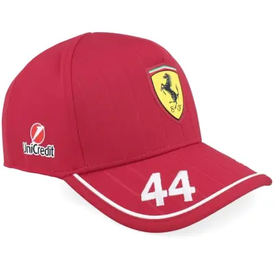 Formula One - Motor Röd adjustable Keps - Kids Ferrari F1 25 Hamilton Puma Dark Cherry Adjustable @ Hatstore