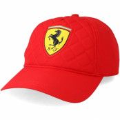 Formula One - Motor Röd adjustable Keps - Quilt Red Adjustable - Ferrari @ Hatstore