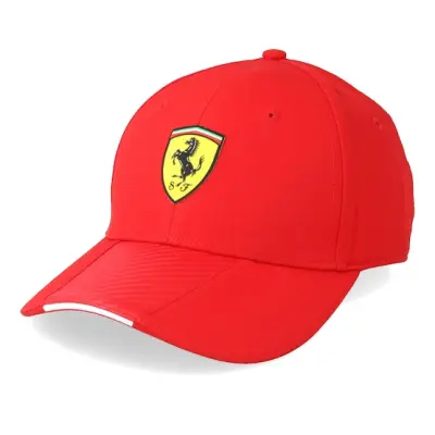 Formula One - Motor Röd adjustable Keps - Scuderia Ferrari Scudetto Red/Red Carbon Adjustable @ Hatstore