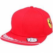 Formula One - Motor Röd snapback Keps - Ferrari Leclerc Cap Red Snapback @ Hatstore