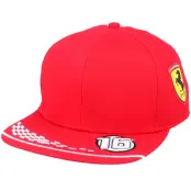 Formula One - Motor Röd snapback Keps - Ferrari Leclerc Cap Red Snapback @ Hatstore