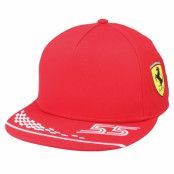 Formula One - Motor Röd snapback Keps - Kids Ferrari Sf Rp Sainz Cap Red Snapback @ Hatstore