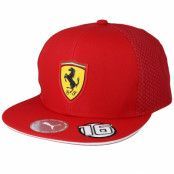 Formula One - Motor Röd snapback Keps - Kids Scuderia Ferrari LECLERC Red Snapback @ Hatstore