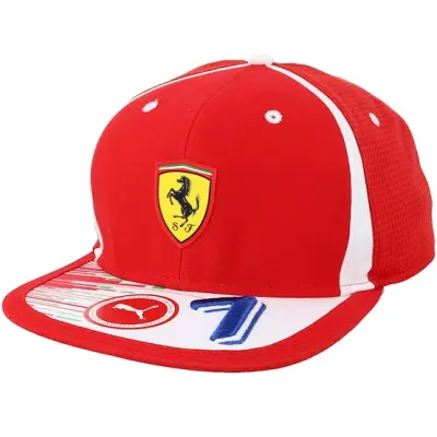 Formula One - Motor Röd snapback Keps - Kimi Räikkönen Red Snapback - Ferrari @ Hatstore
