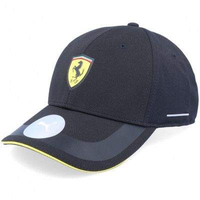 Formula One - Motor Svart adjustable Keps - Ferrari F1 Tech Black Adjustable @ Hatstore