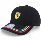 Formula One - Motor Svart adjustable Keps - Ferrari Puma Italian Black Adjustable @ Hatstore