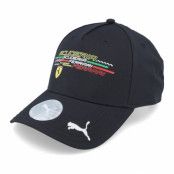 Formula One - Motor Svart adjustable Keps - Ferrari Puma Scuderia Logo Black Adjustable @ Hatstore