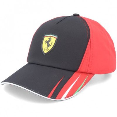 Formula One - Motor Svart adjustable Keps - Ferrari Team Black/Red Adjustable @ Hatstore