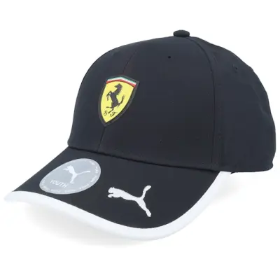 Formula One - Motor Svart adjustable Keps - Kids Ferrari F1 25 Classic Puma Black Adjustable @ Hatstore
