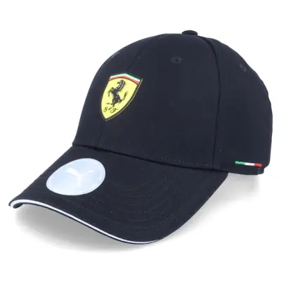 Formula One - Motor Svart adjustable Keps - Kids Ferrari Puma Classic Black Adjustable @ Hatstore