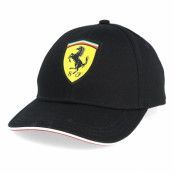 Formula One - Motor Svart adjustable Keps - Kids Scuderia Ferrari Classic Black Adjustable @ Hatstore