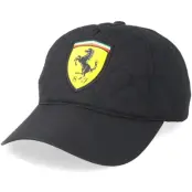Formula One - Motor Svart adjustable Keps - Quilt Black Adjustable - Ferrari @ Hatstore