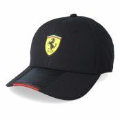 Formula One - Motor Svart adjustable Keps - Scuderia Ferrari Scudetto Black/Carbon Adjustable @ Hatstore