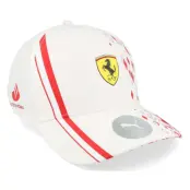 Formula One - Motor Vit adjustable Keps - Ferrari F1 23 Special Edition Leclerc White Adjustable @ Hatstore