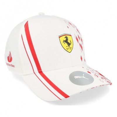 Formula One - Motor Vit adjustable Keps - Ferrari F1 23 Special Edition Leclerc White Adjustable @ Hatstore