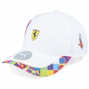 Formula One - Motor Vit adjustable Keps - Ferrari F123 Special Edition Brazil White Adjustable @ Hatstore