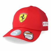 Keps Scuderia Ferrari BB S.VETTEL Red Adjustable - Formula One - Röd Reglerbar