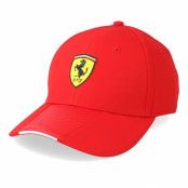 Keps Scuderia Ferrari Scudetto Red/Red Carbon Adjustable - Formula One - Röd Reglerbar