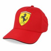 Keps Scudetto Carbon Cap Red Adjustable - Ferrari - Röd Reglerbar