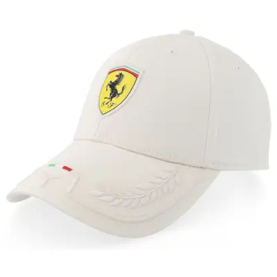 Puma - Motor Beige adjustable Keps - Ferrari Scuderia Fanwear Italian Cap Alpine Snow Adjustable @ Hatstore