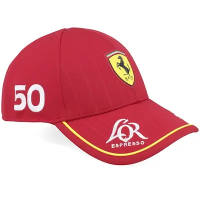 Puma - Motor Röd adjustable Keps - Ferrari Le Mans Car 50 Dark Cherry Adjustable @ Hatstore