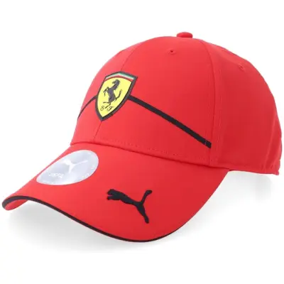 Puma - Motor Röd adjustable Keps - Ferrari Race Bb Cap Red Adjustable @ Hatstore