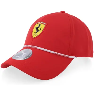 Puma - Motor Röd adjustable Keps - Ferrari Scuderia Fanwear Classic Cap Red Adjustable @ Hatstore