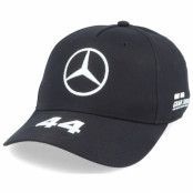 Formula One - Motor Svart adjustable Keps - Mercedes AMG Lewis Hamilton Driver Cap Black Adjustable @ Hatstore