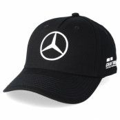 Keps Lewis Hamilton Drivers Cap Black Adjustable - Mercedes - Svart Reglerbar