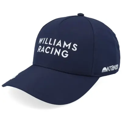 Formula One - Motor Svart adjustable Keps - Williams Racing F1 25 Team Navy A-frame Adjustable @ Hatstore