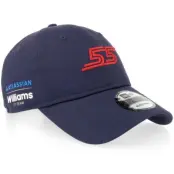 New Era - Motor Blå unconstructed Keps - Williams F1 26 Sainz Driver 9TWENTY Navy Dad Cap @ Hatstore