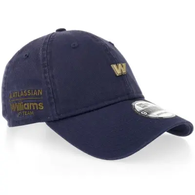 New Era - Motor Blå unconstructed Keps - Williams F1 26 Traditional Washed 9TWENTY Navy Dad Cap @ Hatstore