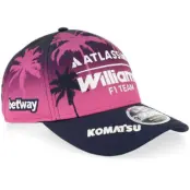 New Era - Motor Rosa Keps - Williams F1 26 Team Miami 9FORTY M-Crown Pink/Navy A-Frame Adjustable @ Hatstore