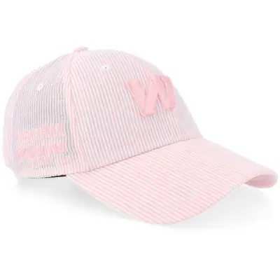 New Era - Motor Rosa unconstructed Keps - Williams F1 26 Womens Seersucker 9FORTY Plum Adjustable Dad Cap @ Hatstore