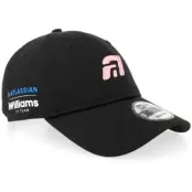 New Era - Motor Svart unconstructed Keps - Williams F1 26 Albon Driver 9TWENTY Black Dad Cap @ Hatstore