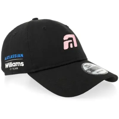 New Era - Motor Svart unconstructed Keps - Williams F1 26 Albon Driver 9TWENTY Black Dad Cap @ Hatstore