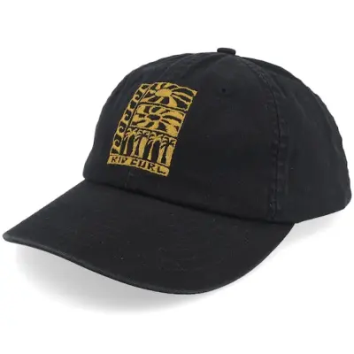 Rip Curl - Svart unconstructed Keps - Aots Ty Williams sb Cap Black Dad Cap @ Hatstore