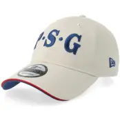 New Era - Football Beige adjustable Keps - Paris Saint-Germain 86 9TWENTY Ivory Adjustable @ Hatstore