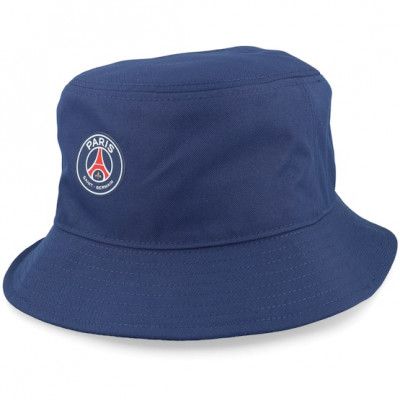 Nike - Football Blå bucket Hatt - Paris Saint-Germain Apex Sq Midnight Navy/University Red Bucket @ Hatstore