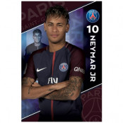 Paris Saint Germain Affisch Neymar 10