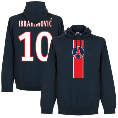 Paris St Germain Huvtröja Ibrahimovic Mörkblå L